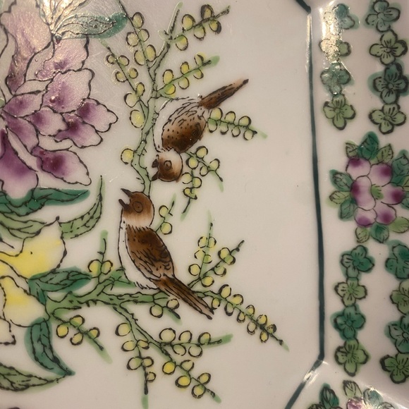 Nora Fenton Floral Dish - Picture 3 of 6